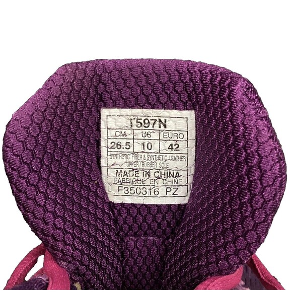 ASICS Gel-Kayano 22 - Women's Sz 10 - Purple & Pink Running/Jogging Shoes- T597N - Picture 9 of 9